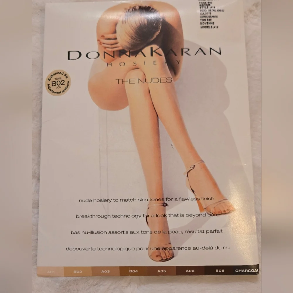 Donna Karan New York The Nudes Tone B02 Medium Control Top A19 New